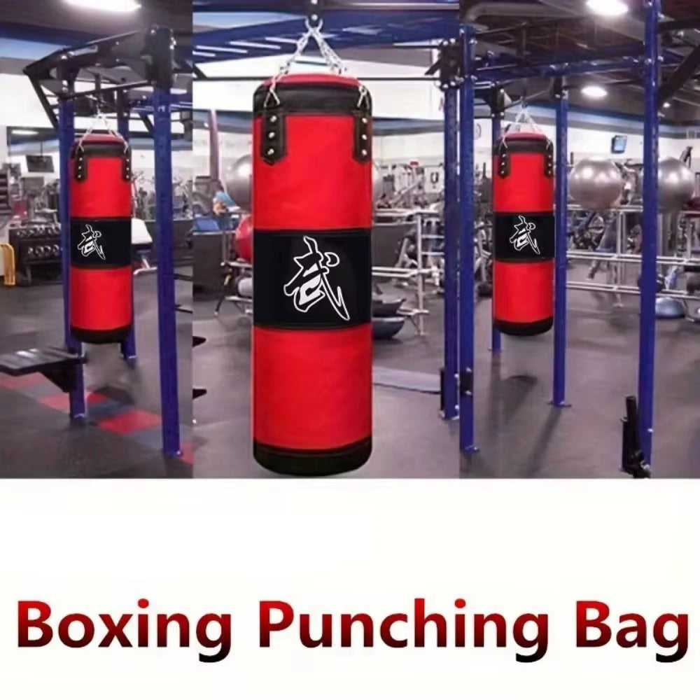 Fitness Equipment Hollow Oxford Boxing Bag 60/80Cm Training Boxing Punching Bag Pressure Exercise Boxing Bag Adult