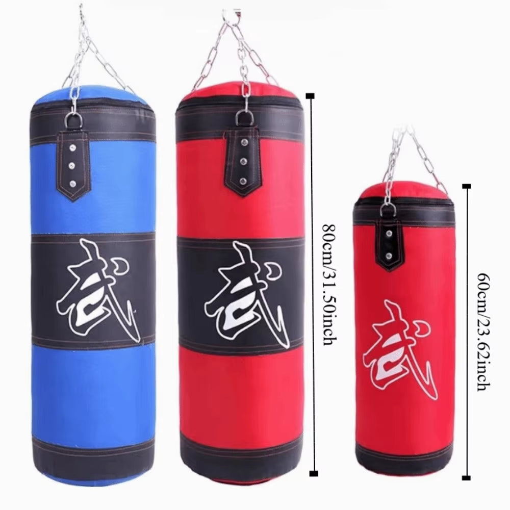 Fitness Equipment Hollow Oxford Boxing Bag 60/80Cm Training Boxing Punching Bag Pressure Exercise Boxing Bag Adult