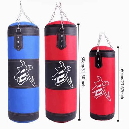 Fitness Equipment Hollow Oxford Boxing Bag 60/80Cm Training Boxing Punching Bag Pressure Exercise Boxing Bag Adult